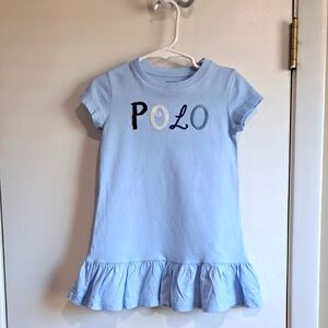 Polo Ralph Lauren Blue Knit Dress